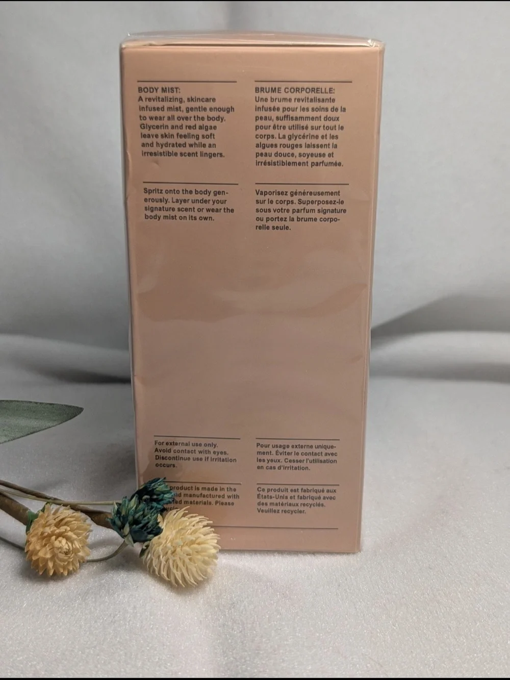 Salt & Stone Saffron & Cedar Body Mist